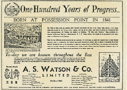 1941 - A.S. Watson's Cenetary