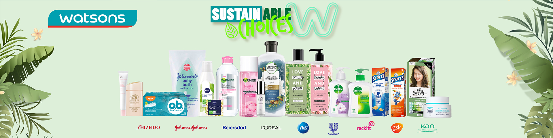 Watsons Collaborates with Global Supplier Partners to Launch Over 1,600 Sustainable Choices