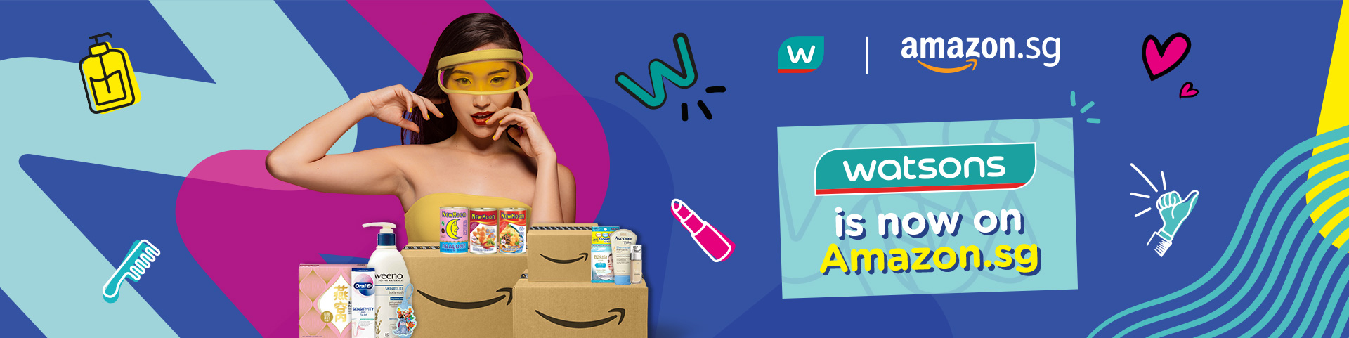 Watsons Enters Exclusive Partnership with Amazon Singapore Offering Customers Two-Hour Same Day Delivery