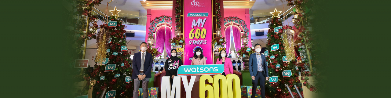 Watsons Malaysia Celebrates its 600th Store Opening
