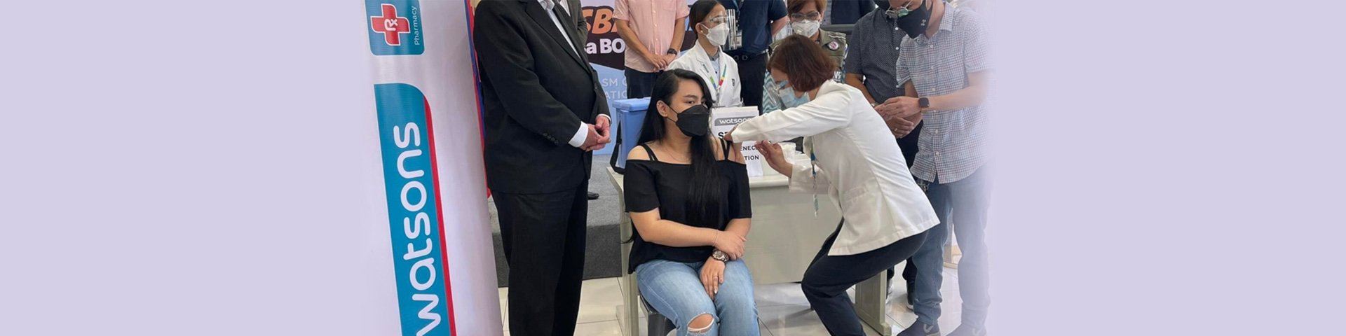 Watsons Philippines Provides COVID-19 Vaccination Service