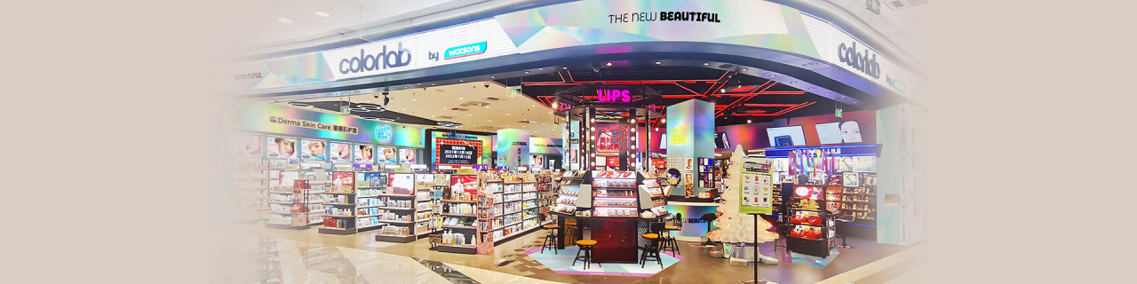 Watsons China Refits Colorlab Store