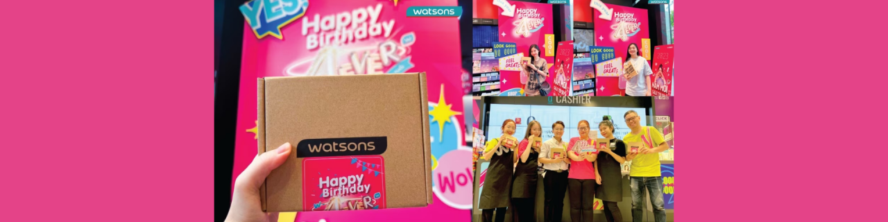 Happy Birthday to Watsons Vietnam!