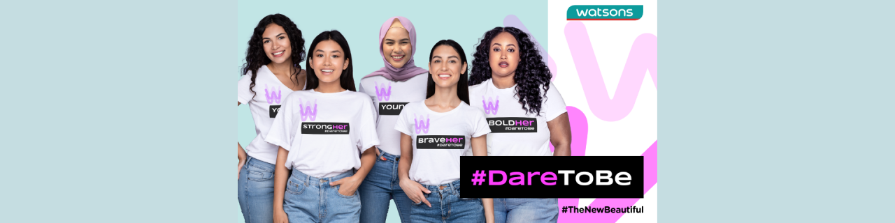 Empowerment Campaign from Watsons launches on International Women’s Day