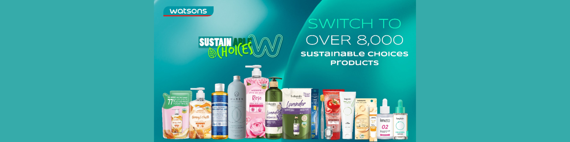 Watsons Furthers its Sustainability Commitment By Increasing Sustainable Choices Products to 8,000