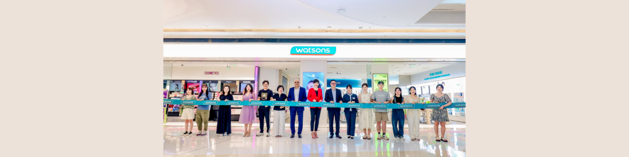 Grand Opening of a New Watsons Store in Chengdu